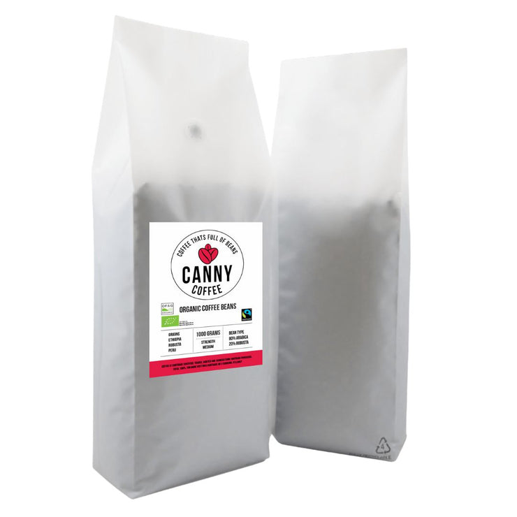 Canny Organic Coffee Beans, Healthy