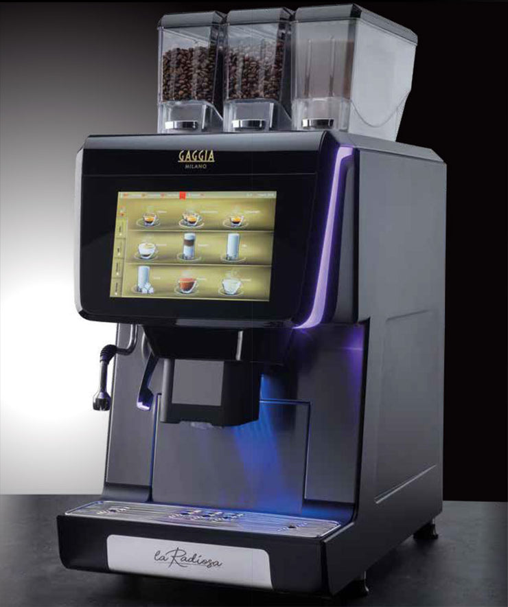 Gaggia La Radiosa Commercial Bean to Cup Coffee Machine side view